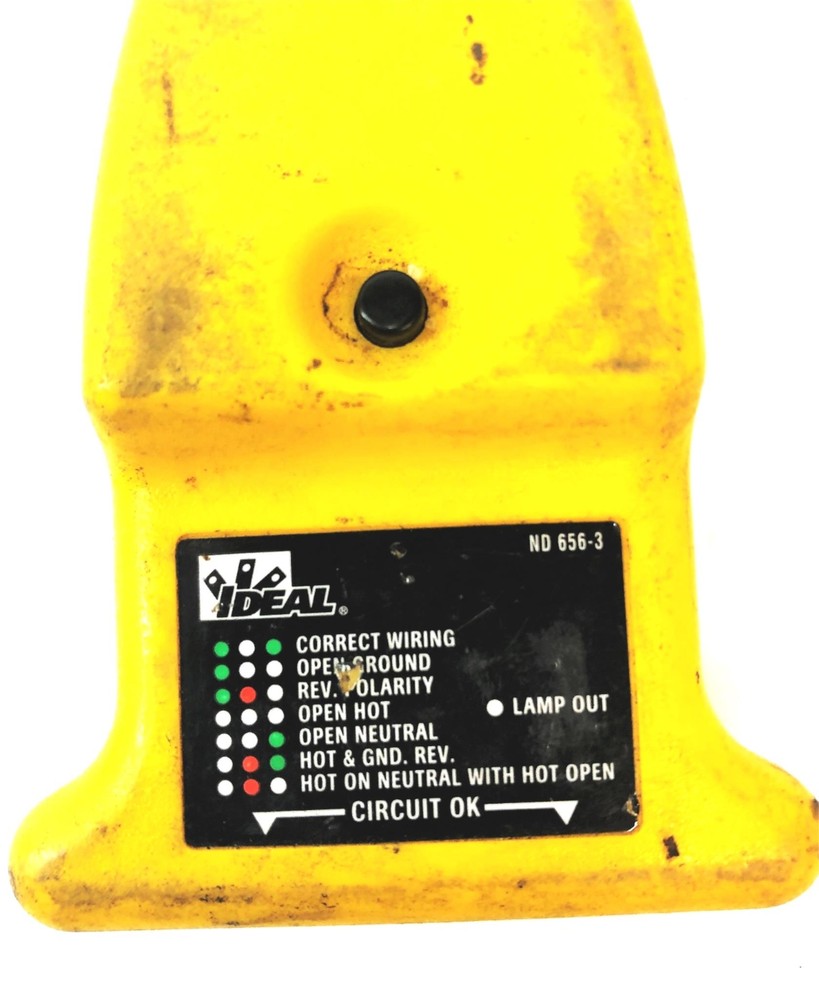 Ideal 2 Piece Automatic Circuit Identifier Set 61-055 USED