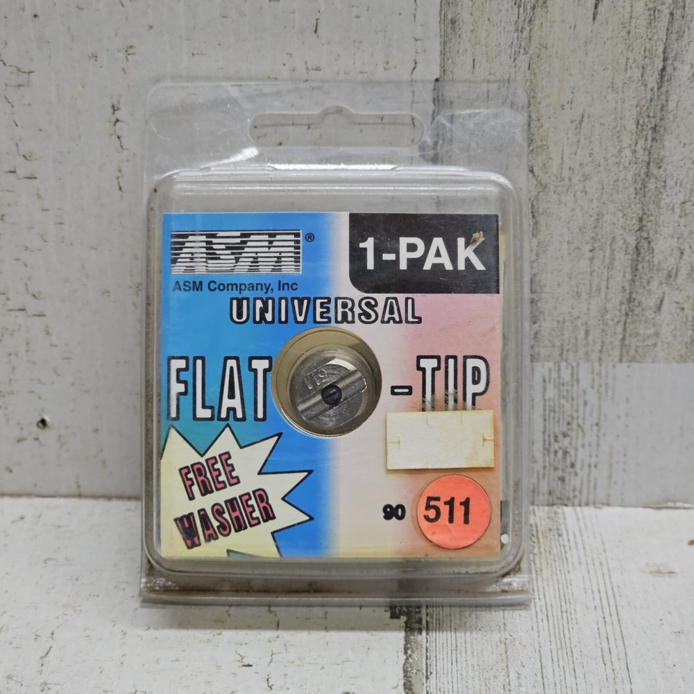 ASM Airless Spay Tip Universal Flat 90- 511