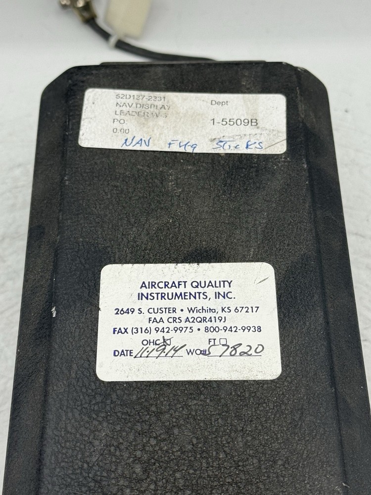 Edo-Aire 52D137-2331 Navigation Situation Display Indicator READ