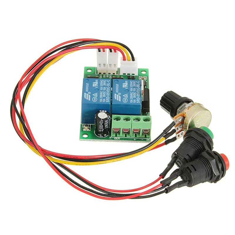 Pwm Dc Motor Governor 6V12V24V Forward And Reverse Switch Motor Controller