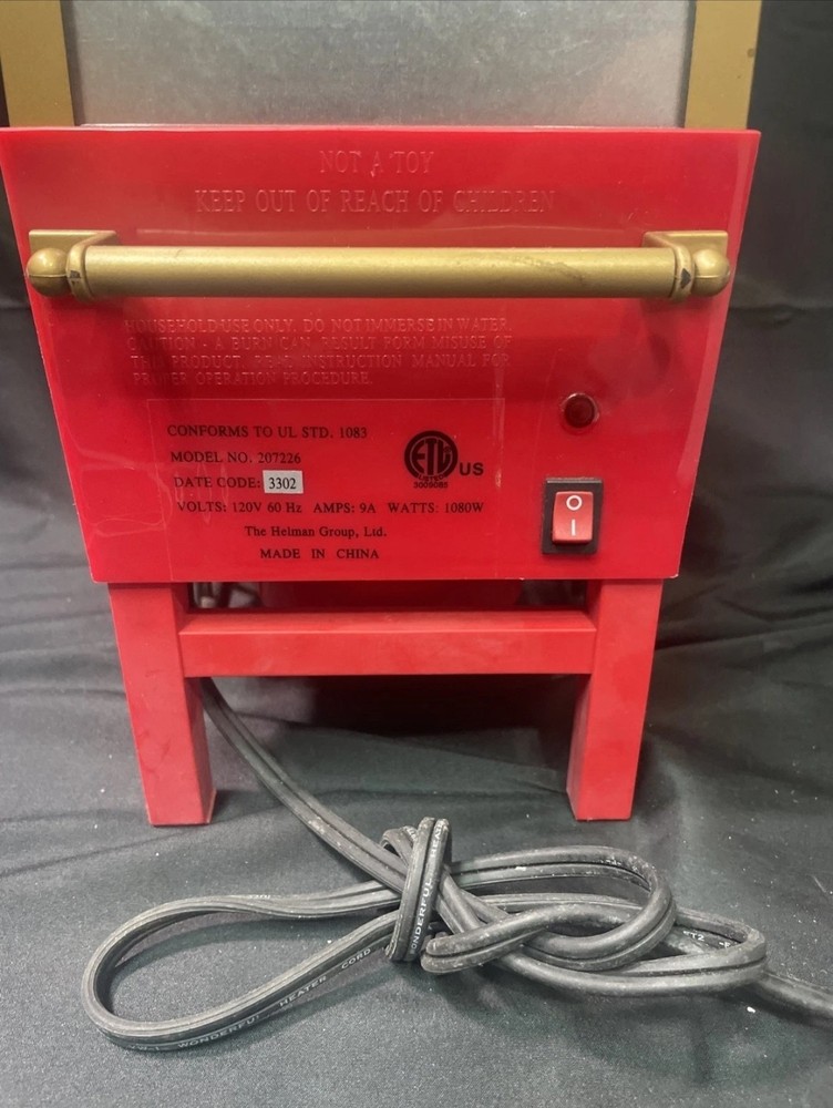 Cinema Style Nostalgia Electrics Old Fashioned Popcorn Maker Machine
