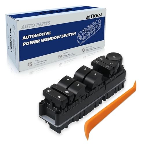 Front Driver Side Power Window Switch for 2007-2013 With Folding Mirrors