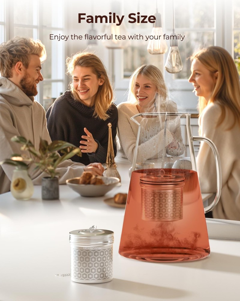 Extra Large Tea Spice Infuser for Cooking Extra Fine Mesh 304 Stainless
