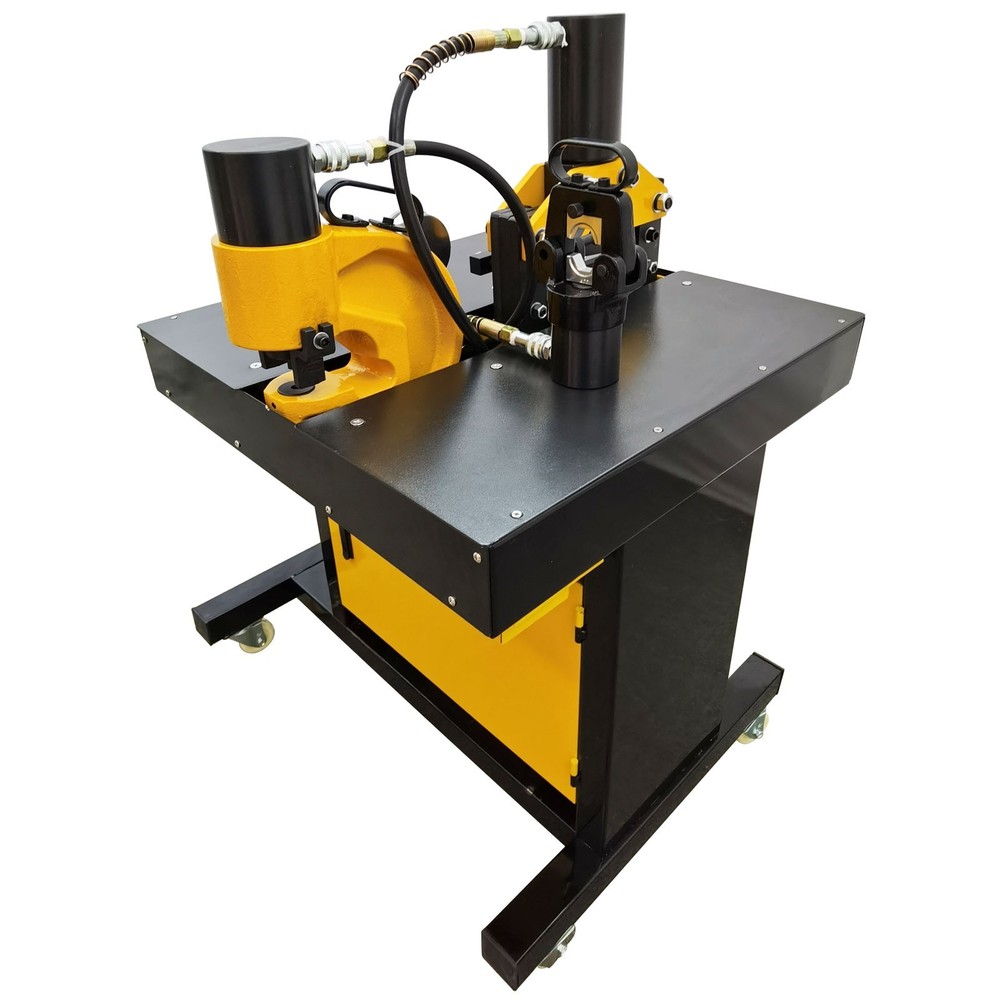 Multi-functional Busbar Processing Machine Cutting Punching Flat Bending Crimpin