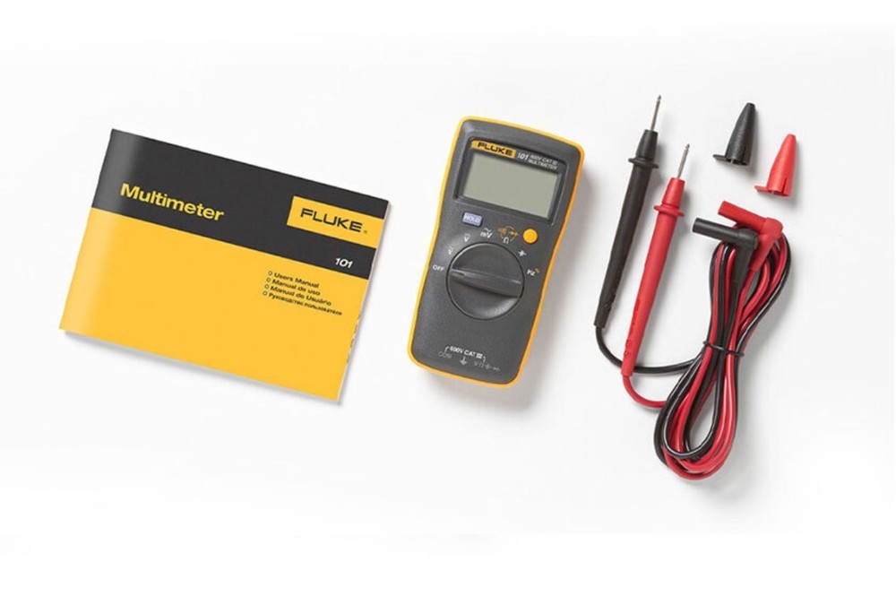 Fluke 101 Basic Digital Multimeter Pocket Portable Mini Tester Auto Range 600V