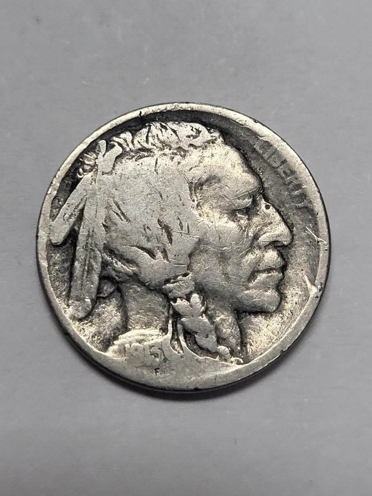 1913 D TYPE ONE 1 Mound  Buffalo Nickel CHEAP !!!