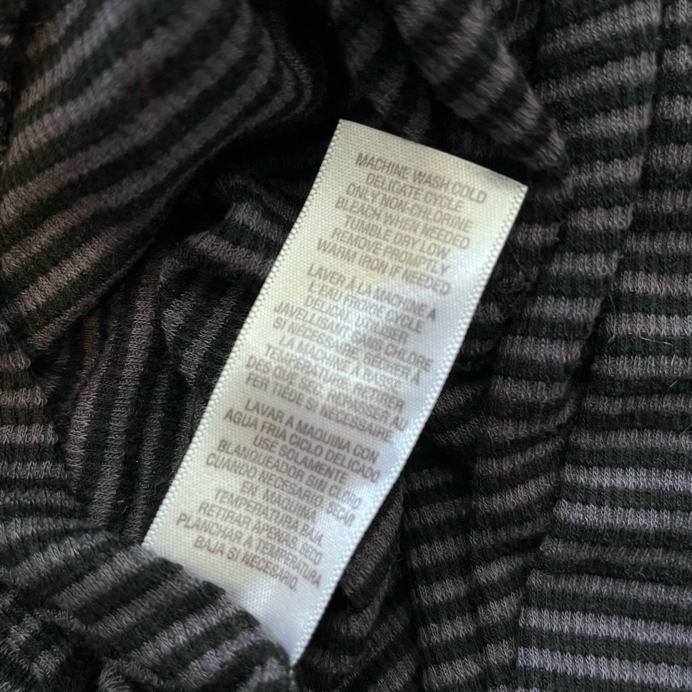 Splendid Striped Hooded Open Front Cardigan - Size S