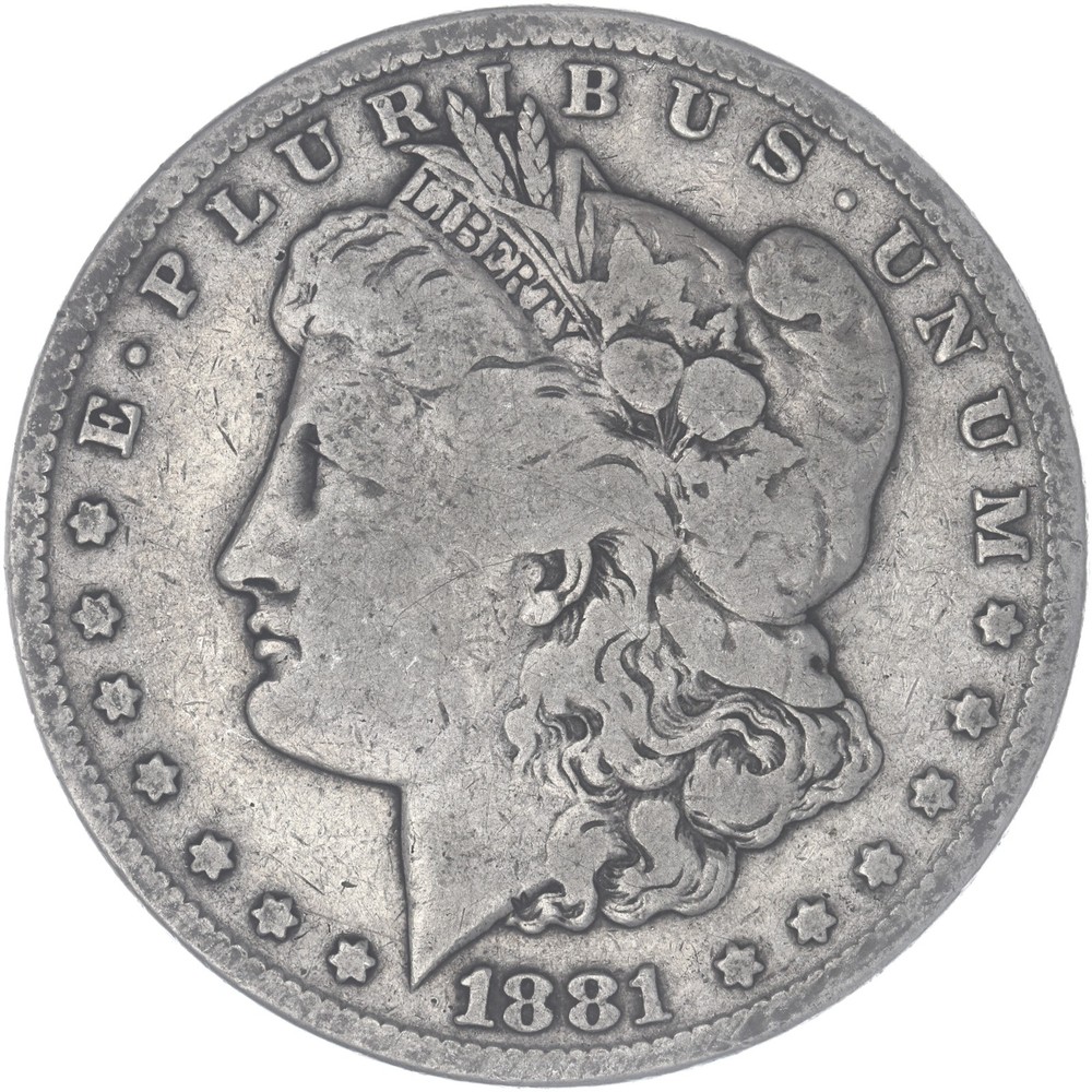 1881 S Morgan Dollar Fine See Pics K470