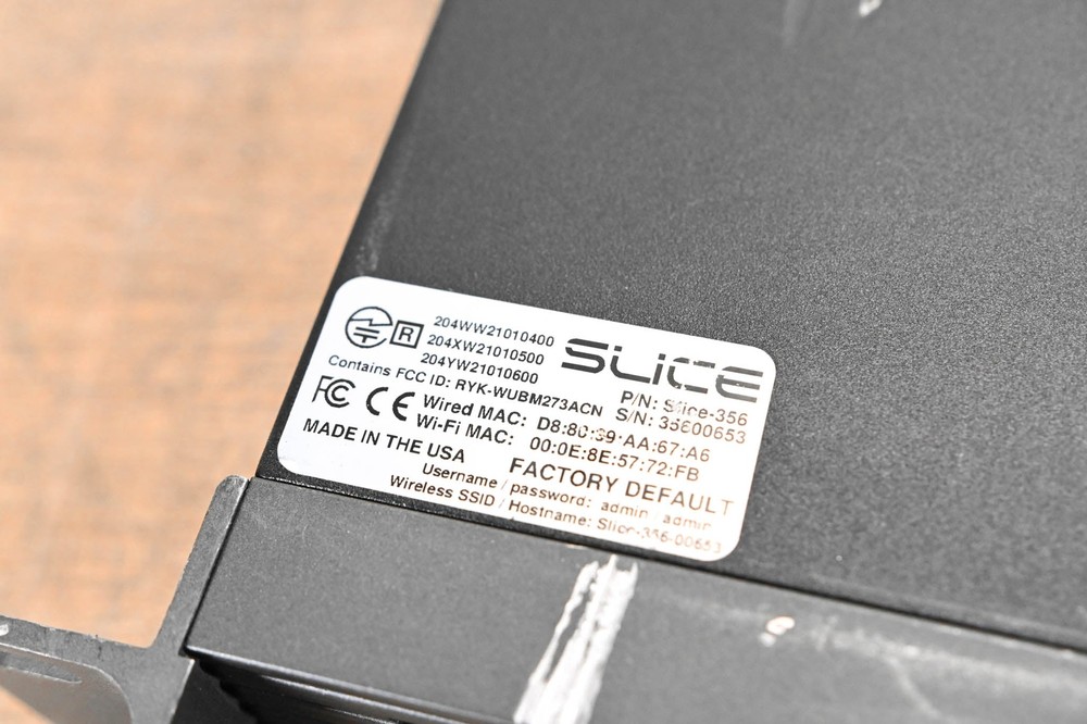 Teradek Slice-356 Rackmount HD-SDI H.264 Decoder CG000SE