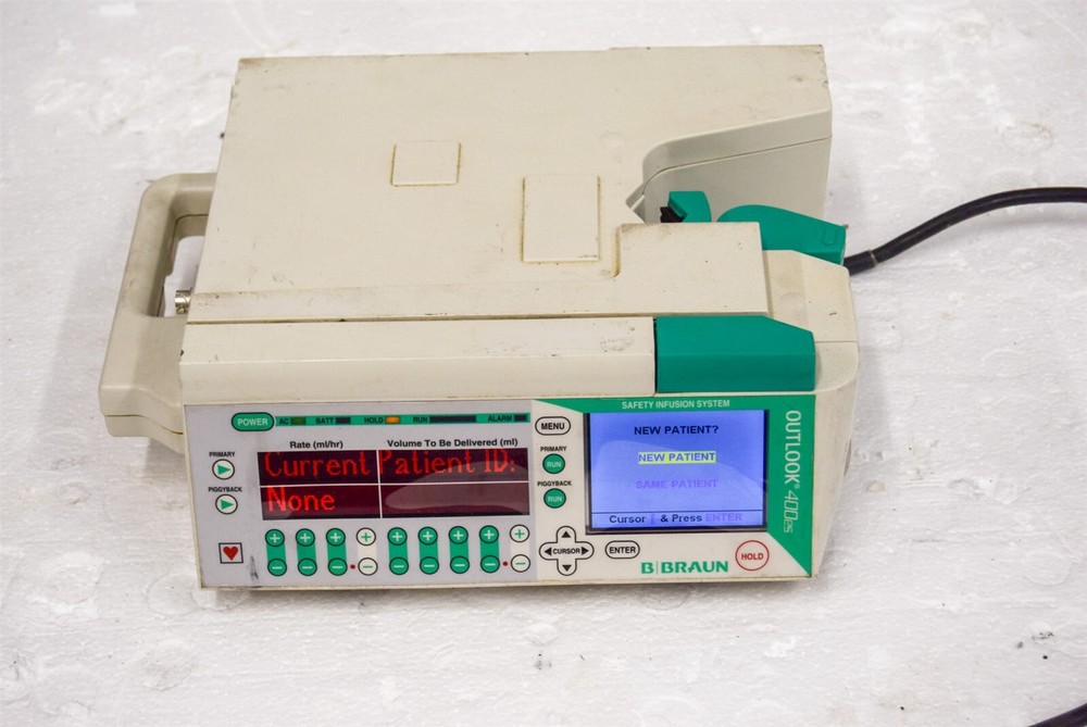 B Braun Outlook 400ES Infusion Pump (S28)