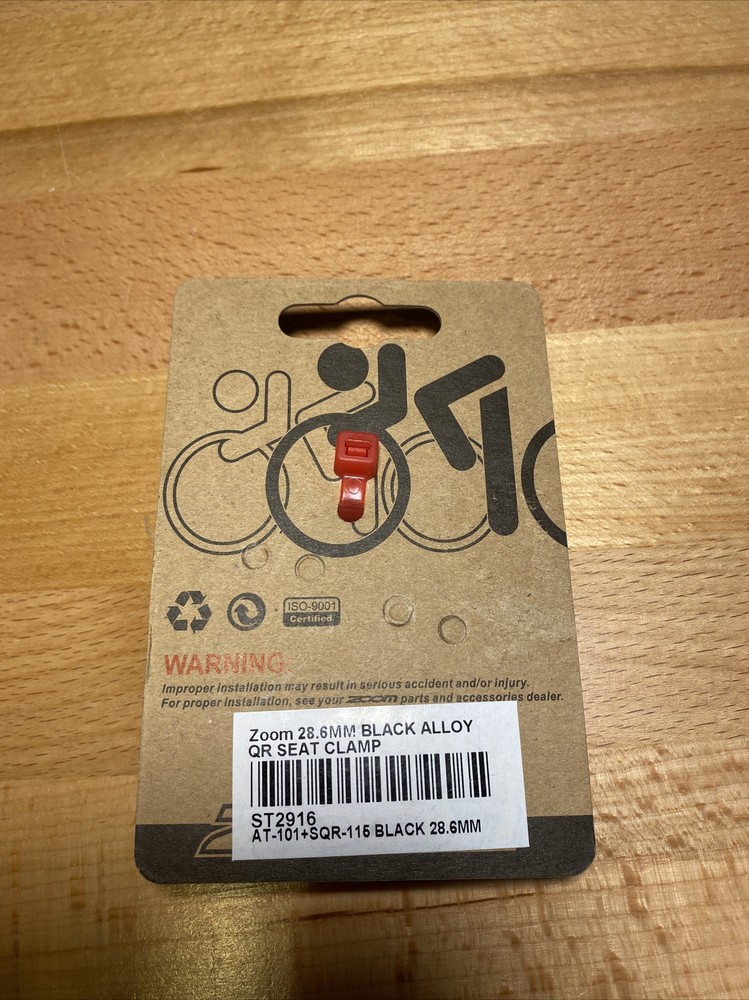 Zoom 28.6mm Quick Release Seat Post Clamp