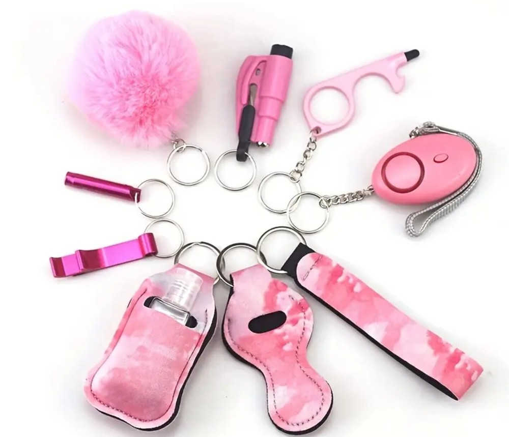 10pcs Women's Self Defense Keychain