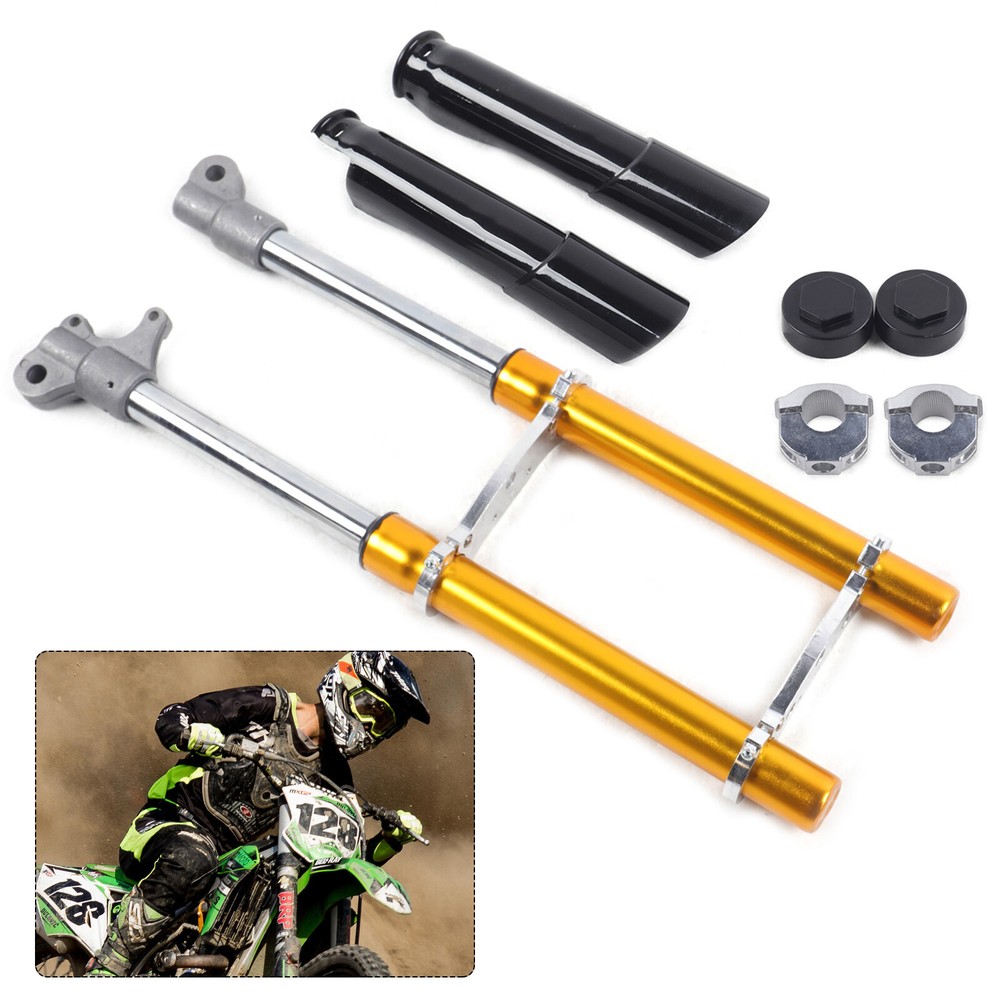 Gold Mini Front Fork Shocker for 49CC 2-Stroke Dirt Pit Bikes