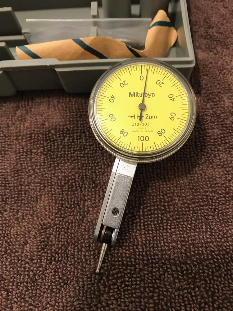 Mitutoyo No. 513- 905F Dial Test Indicator w/Original case