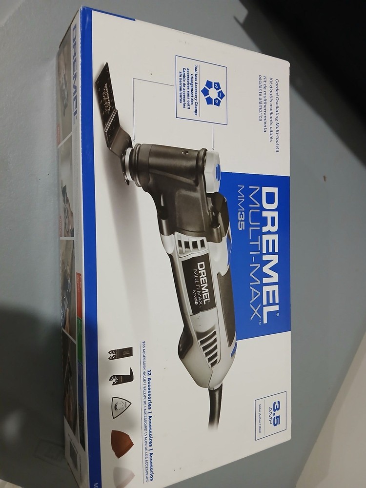 Dremel Multi-Max 3.5 Amp Oscillating Tool with 12 Accessories MM35-01