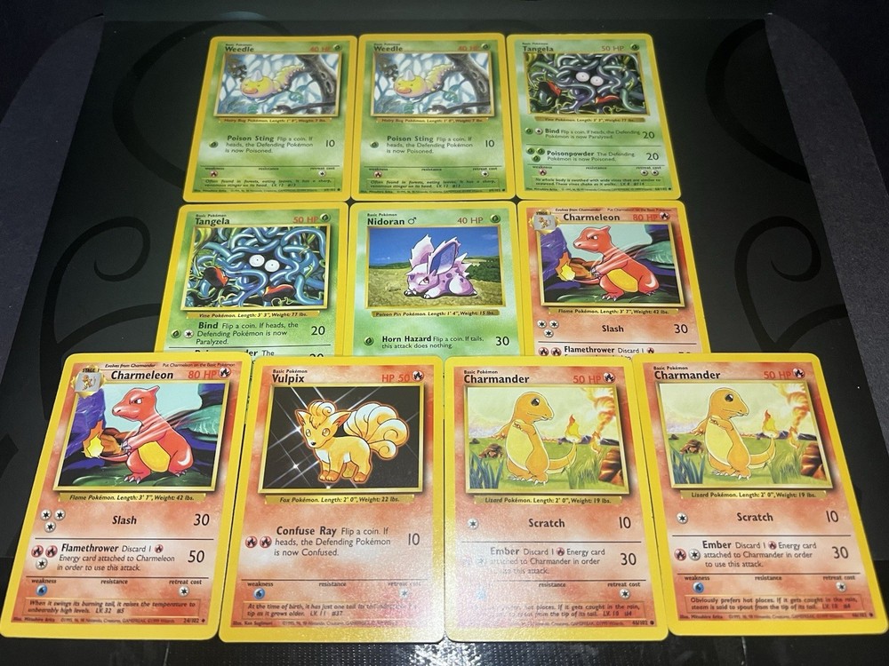 Pokémon TCG Brushfire Theme Deck Base Set WOTC 1999 SOME SHADOWLESS / INCOMPLETE