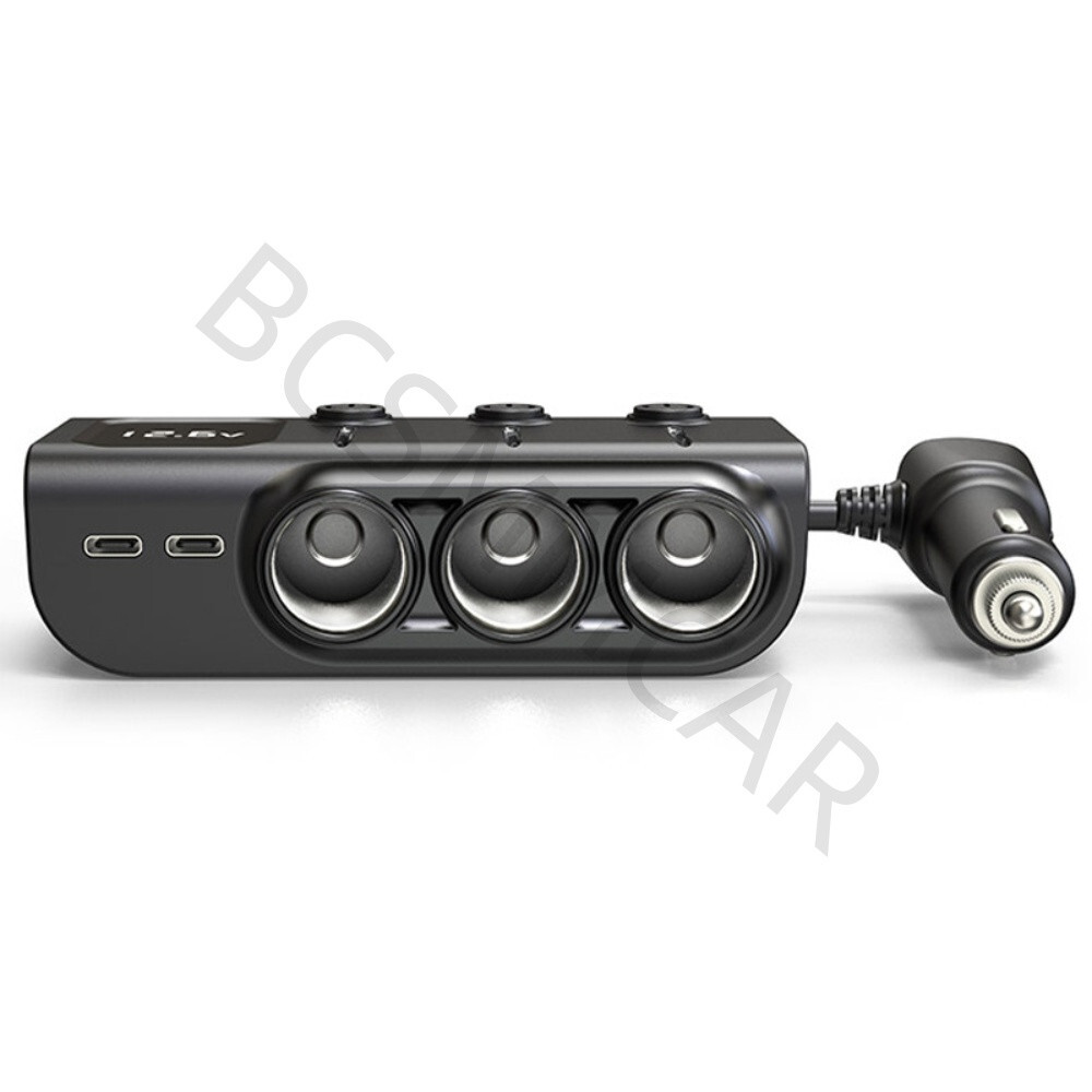 Type-C USB Phone Charger Car Fast Charging Power Adphter Cigarette Lighter PD