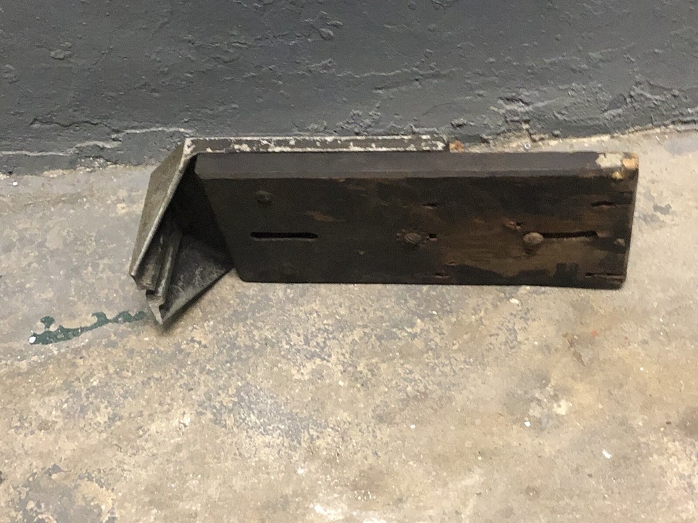 1917 Powers Cameragraph 6B 35mm Movie Projector Arc Lamp Rail & Support Bracket