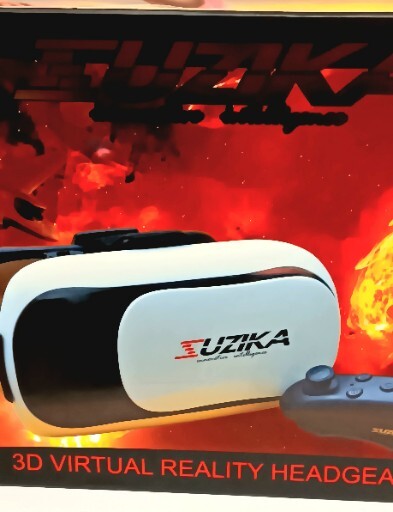 SUZIKA 3D Virtual Reality HeadGear/ Remote Control SRXT600 NEW