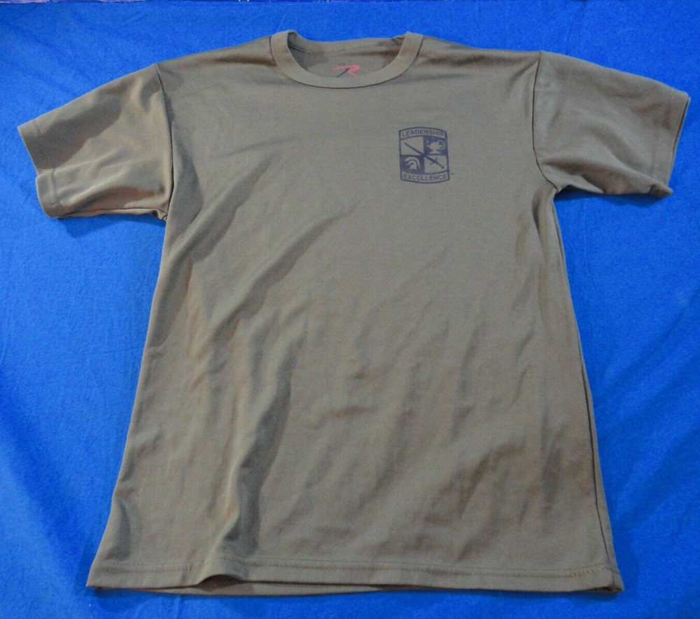 DISCONTINUED ARMY ROTC LOCK HAVEN COMMONWEALTH UNIVERSITY UNIT SHIRT