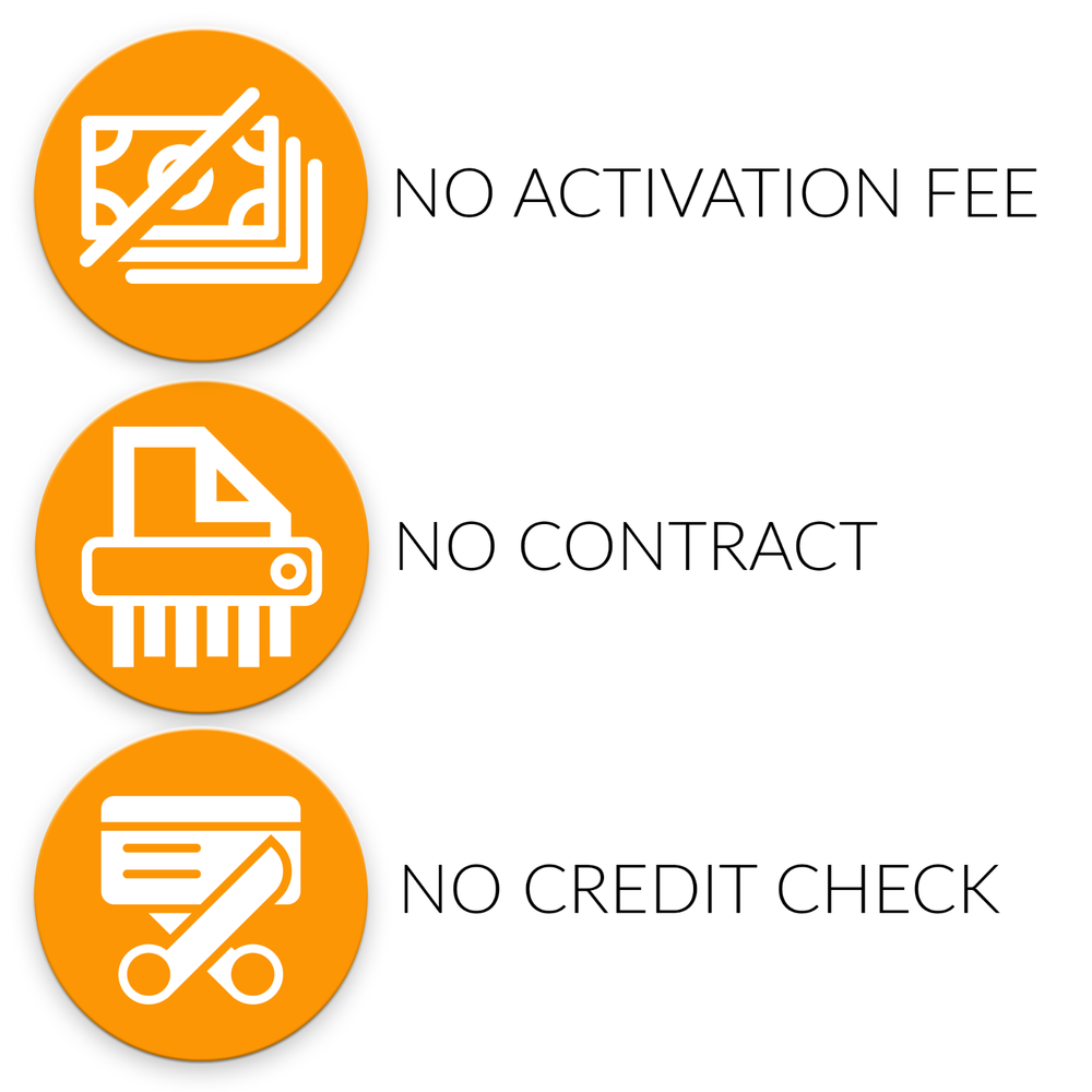 Prepaid SIM Card Kit Unlimited Data Talk Text SpeedTalk Smart Phone Plan 1 Year