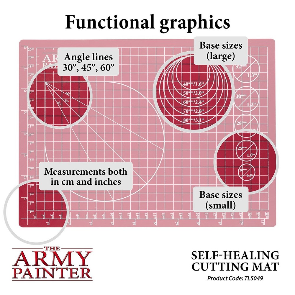 The Army Painter Miniature & Model Tools Self-Healing Cutting Mat