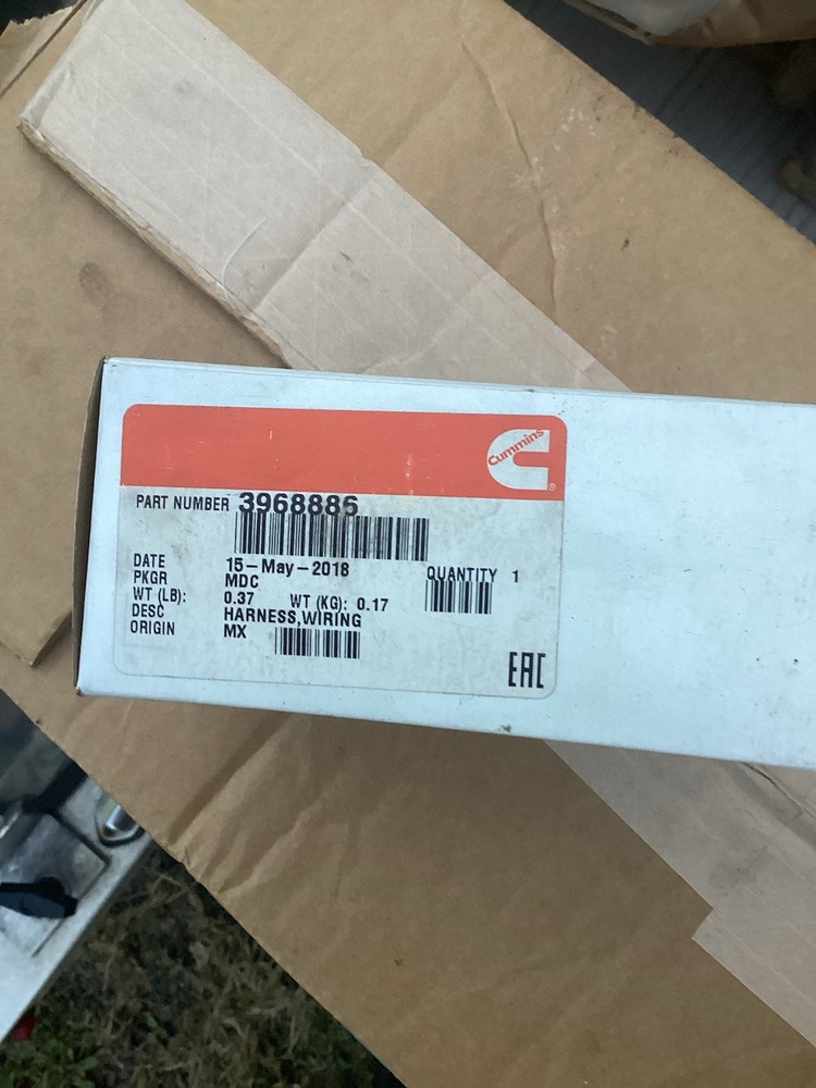 Cummins Diesel Injector Wiring Harness 3968886