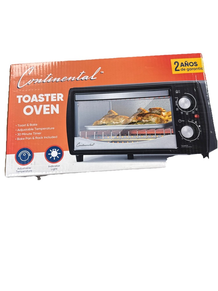 CONTINENTAL ELECTRIC TOASTER OVEN (I99010648)