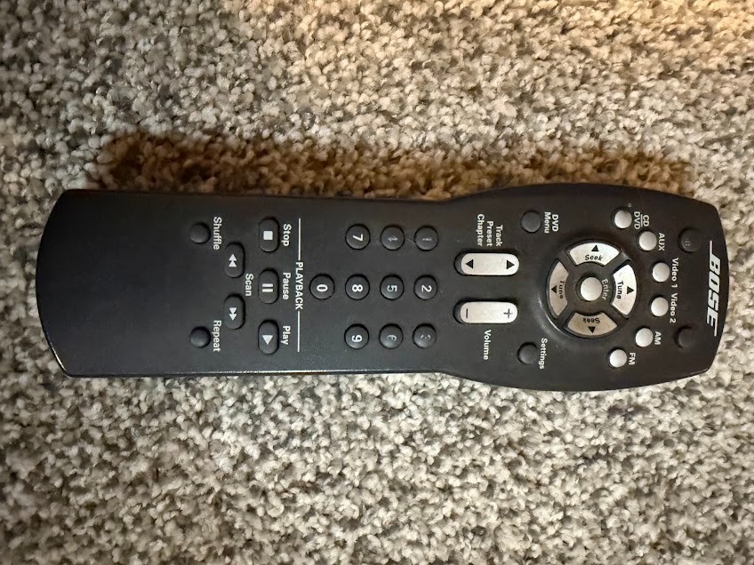 Bose AV3-2-1 Media Center DVD/CD Unit and Remote Only Untested