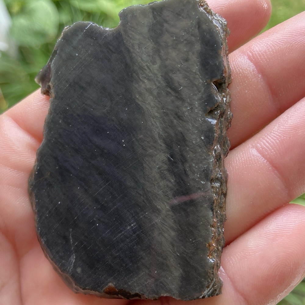 Gold Sheen Obsidian Slab 1.23 Oz