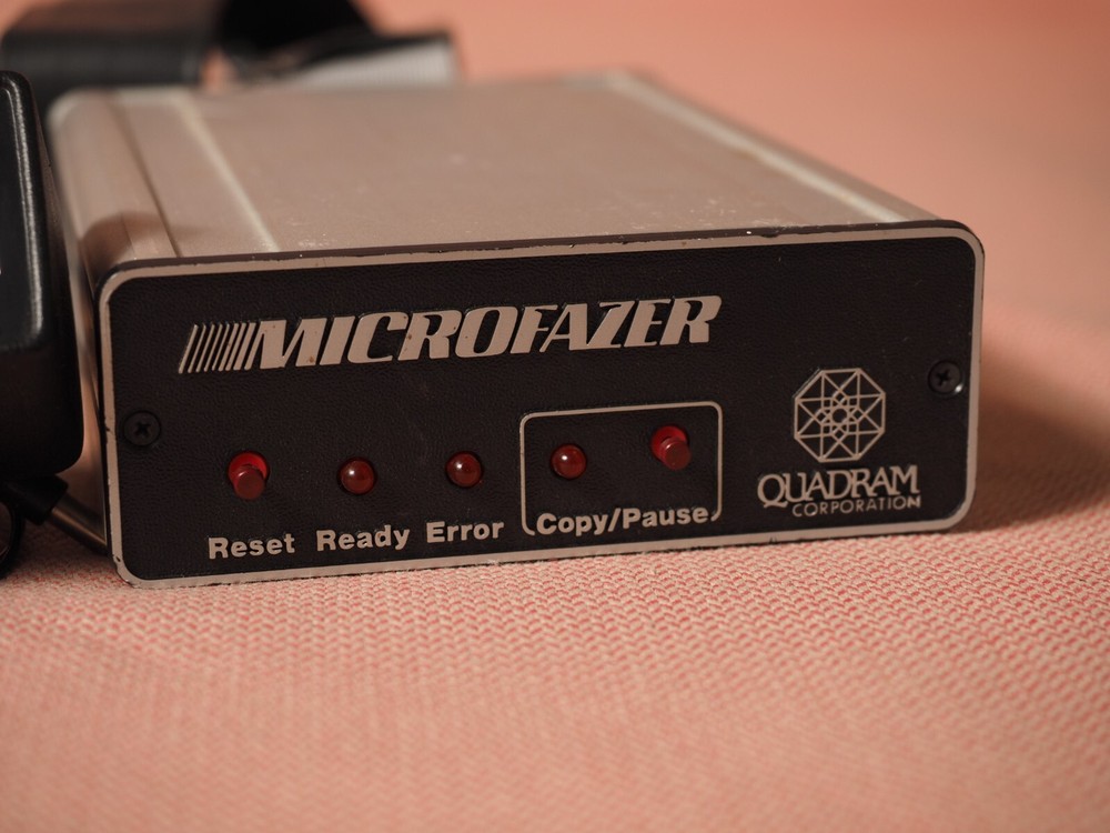 QUADRAM MICROFAZER PARALLEL DATA IN, PARALLEL DATA OUT Lot