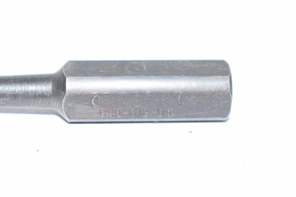 Criterion HSS-312BS BS Carbide Tipped Boring Bar Threading Tool