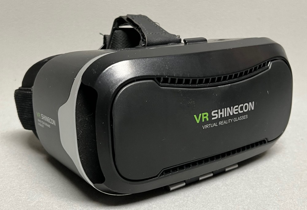 VR SHINECON Virtual Reality Glasses 3D HEADSET Use With Your Smartphone