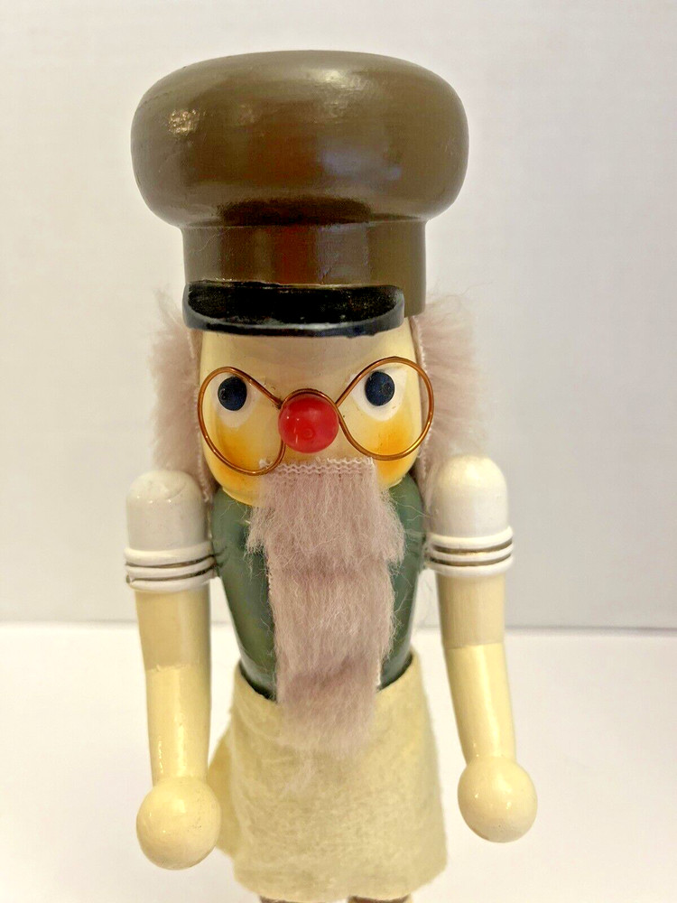 Vintage German Nutcracker Craftsman Character 10" Collectable German Made