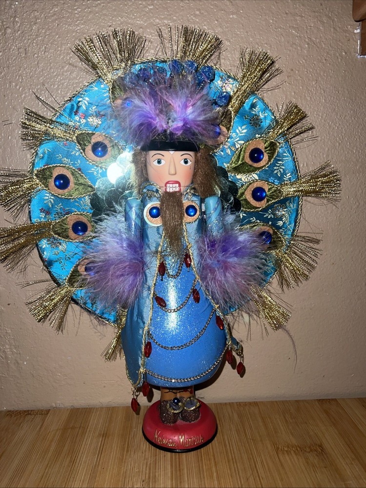 Vintage Neiman Marcus Peacock Nutcracker Christmas/Decor