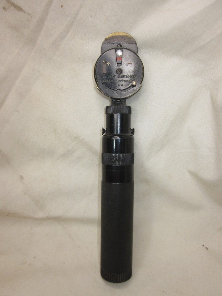 untested vintage No. 144P GIANTSCOPE AMERICAN OPTICAL U.S. Optometry tool