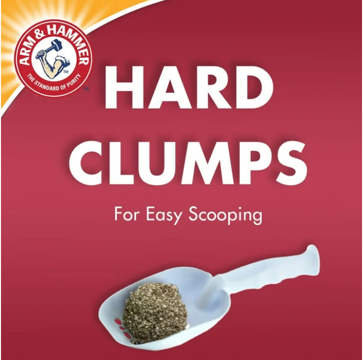 2 Box Double Duty, Advanced Odor Control Clumping Cat Litter, Scented,40lb Box