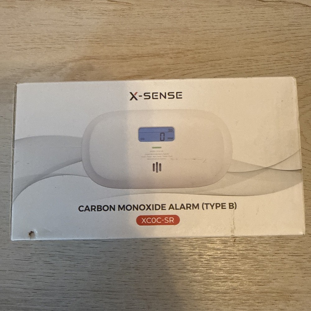 X-Sense Carbon Monoxide Alarm XCOC-SR Type B/Open Box. New