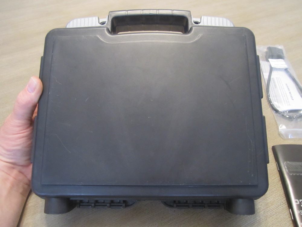 Original OEM Sig Sauer P320 Hard Plastic Case Box with Operators Manual & Lock