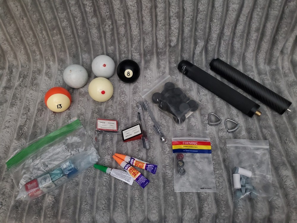 Billiards Accessory Lot Used