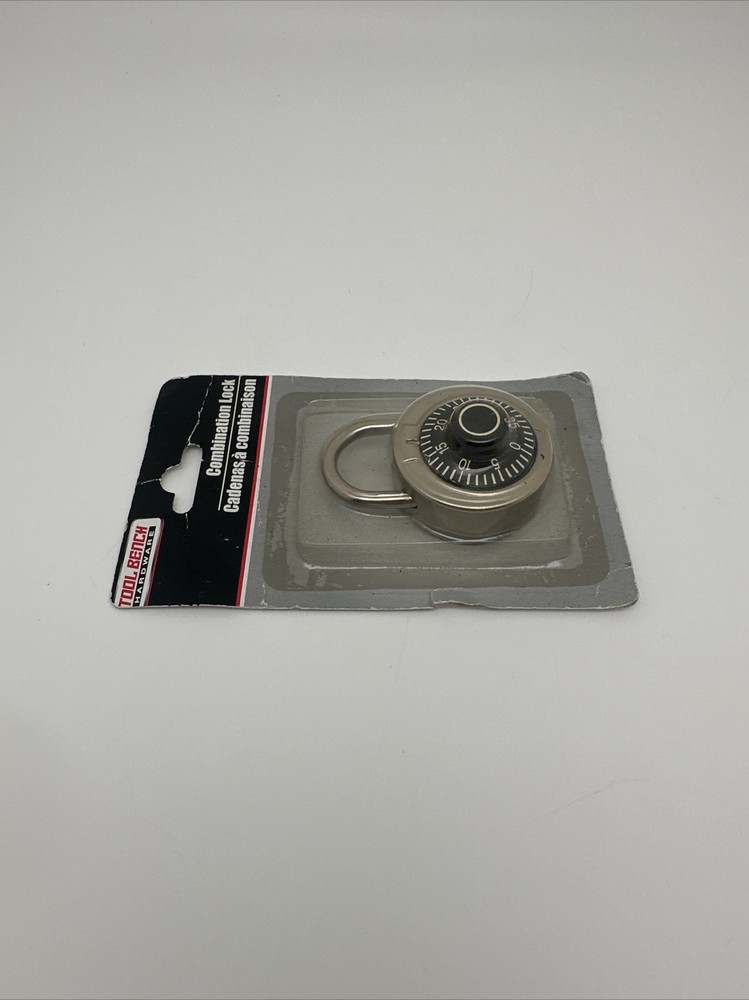Tool Bench Silver/Black Combination Lock …..17