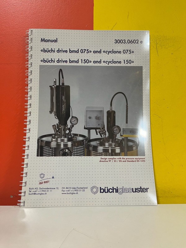 büchi 3003 Controller Operating and Service Manual