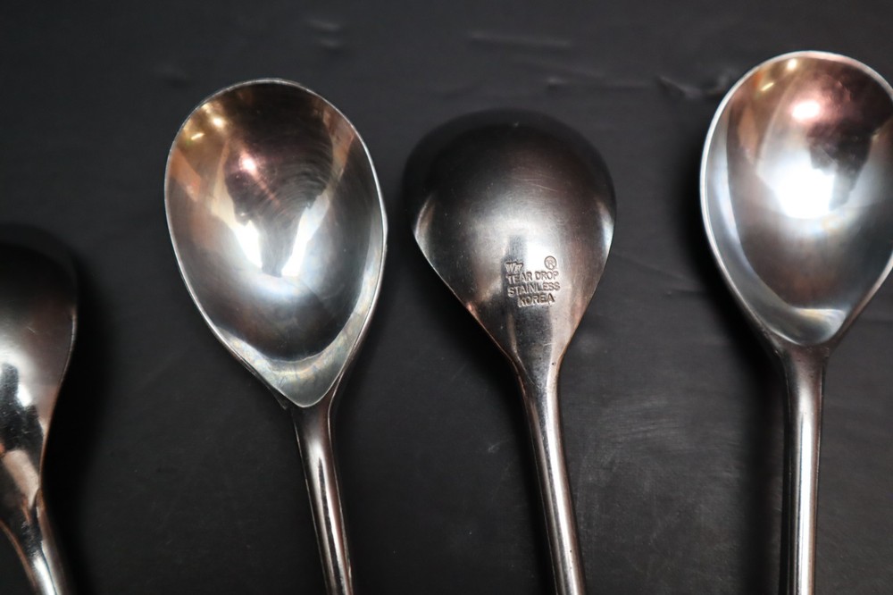 Washington Forge WF Stainless Flatware 30 Pc Set TEARDROP MCM Service for 6
