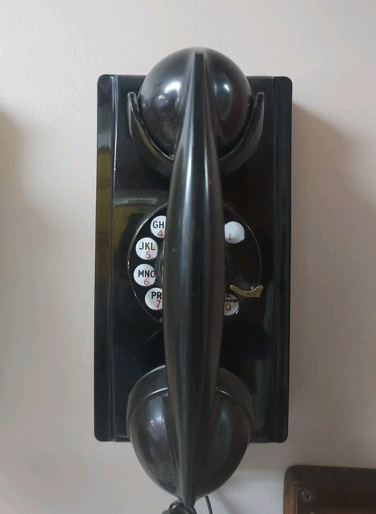 Western Electric 354 Wall Phone 1950 Working
