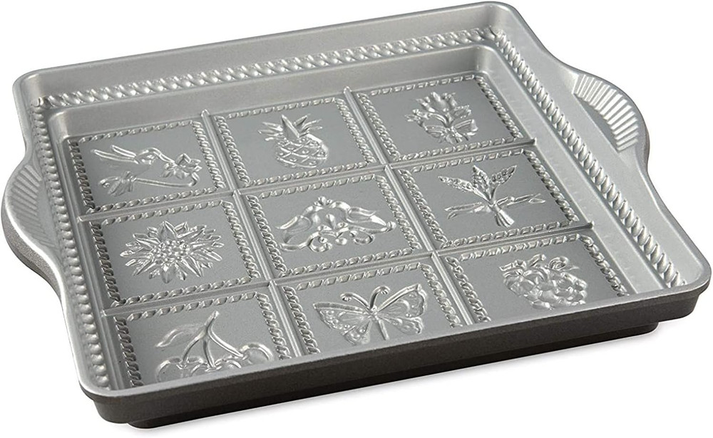 Cast Aluminum English Shortbread Pan