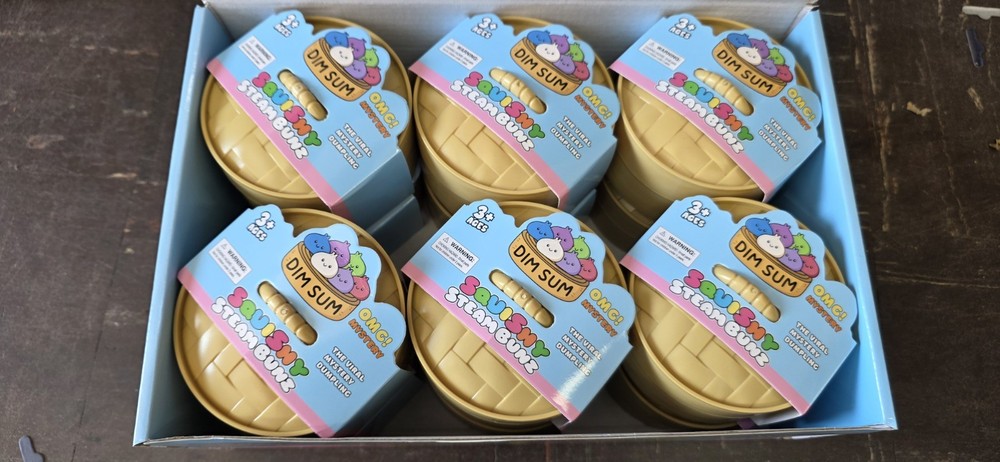 Squishy Dumpling Dim Sum Multicolor Tear-Resistant Foam Squeeze Balls