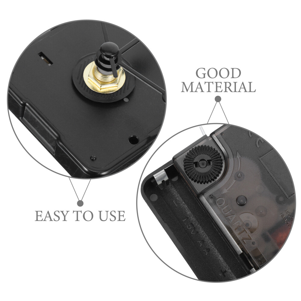 Wall Clock Mechanism Replacement Battery Operated Clock Motor With Silent Design