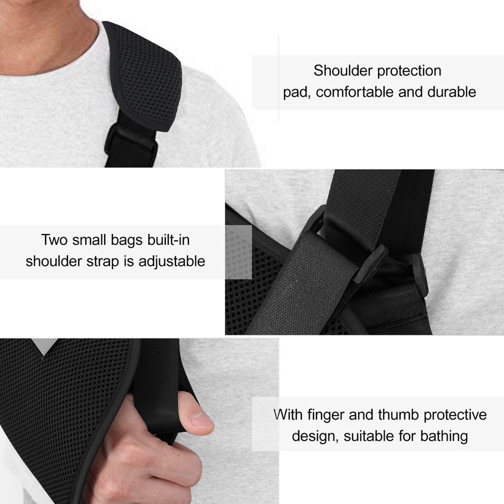 Adjustable Arm Fixation Strap – Shoulder Sling Support Brace for Injury Relief