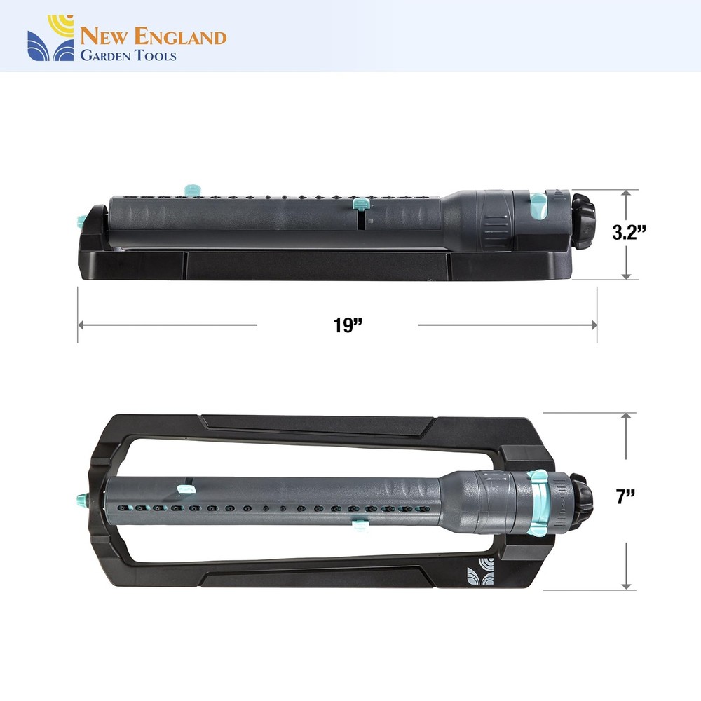 Turbo Oscillating Sprinkler 100003, Adjustable One pattern only