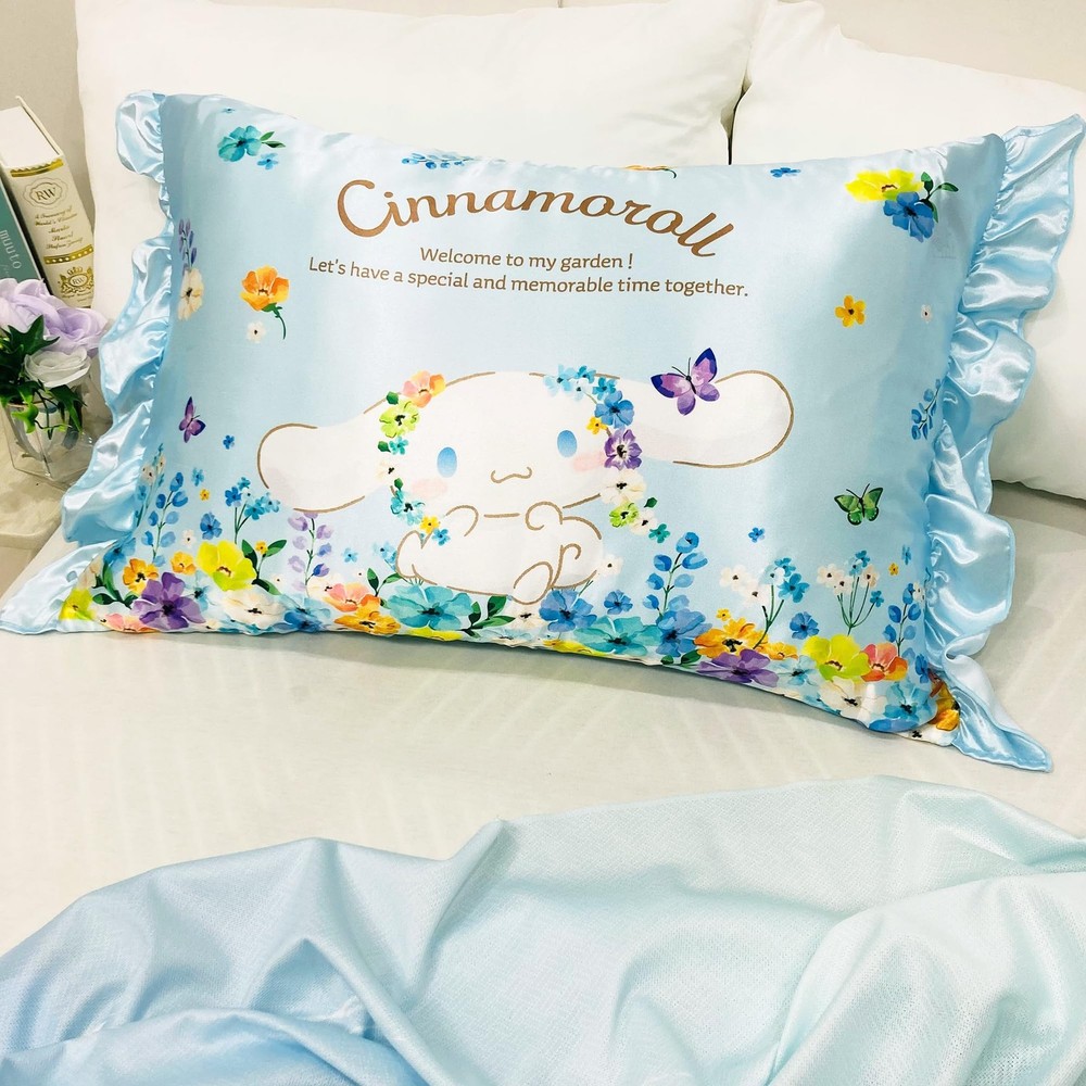 Silk pillowcase 43 63 washable (machine washable) Cinnamoroll